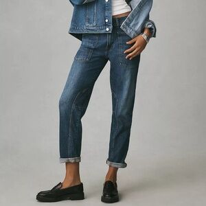 The Wanderer Mid-Rise Relaxed Jeans by Pilcro